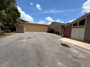 Yard and garage
