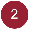 2 Red circle with a 2