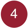 4 Red circle with a 4